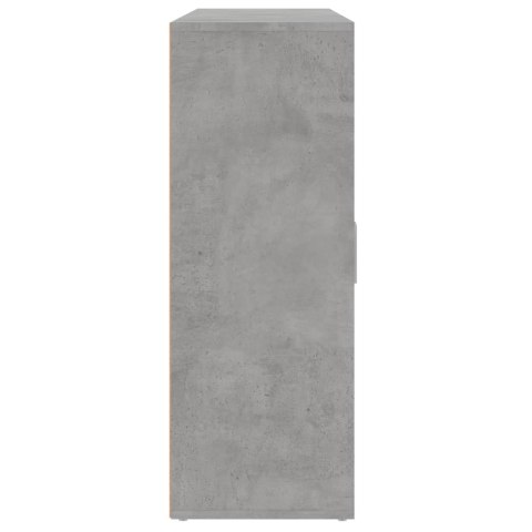 Szafki, 3 szt., szarość betonu, 60x31x84 cm