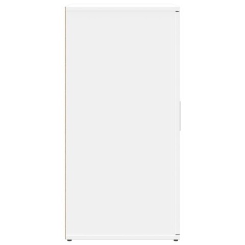 Szafki, 2 szt., białe, 59x39x80 cm, materiał drewnopochodny