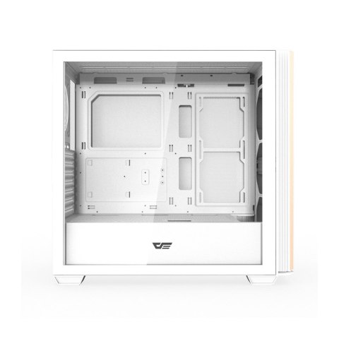 Obudowa komputerowa DARKFLASH DS900WS ATX bez wentylatorów (biała)