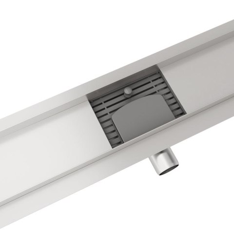 Aquamarin - przerwana rynna podłogowa pod prysznic, 120 cm