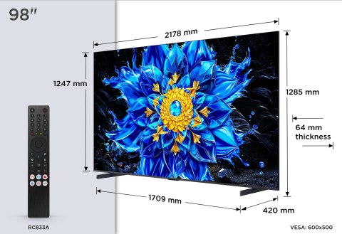 Telewizor 98" TCL 98P8L