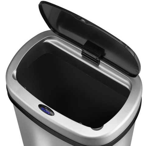 Kosz na śmieci 60l automatyczny stal nierdzewna sensor ruchu