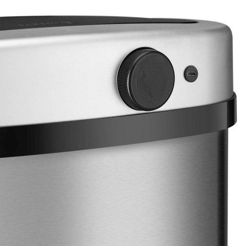 Kosz na śmieci 60l automatyczny stal nierdzewna sensor ruchu