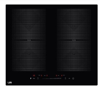Płyta indukcyjna LIN LI-B47222 45 cm | 2 pola | PowerBoost | timer | czarny