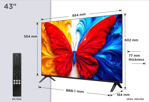Telewizor 43" TCL 43S5L