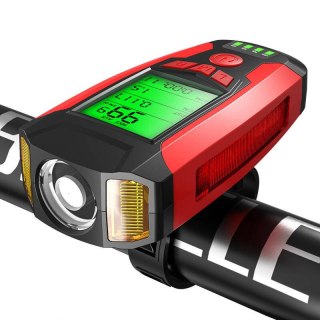 Lampka rowerowa SUPERFIRE BM01 300lm 4w1