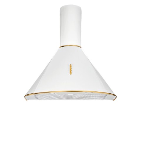 Okap kominowy AKPO WK-4 DANDYS GOLD 50 cm | LED | biały