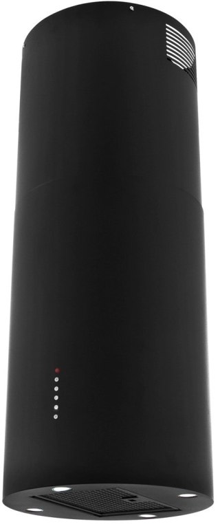 Okap wyspowy AKPO WK-4 ISLA BALMERA SLIM 60 cm | 450 m3/h | LED | czarny mat