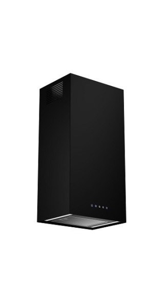 Okap wyspowy AKPO WK-9 ISLA CUBERA 60 cm | 800 m3/h | LED | czarny mat