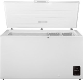 Zamrażarka skrzyniowa GORENJE FHC42EAW | klasa E | 420 l | 85 cm | FastFreeze | FreezeProtect -15°C | ConvertTotal | biały (OUTL