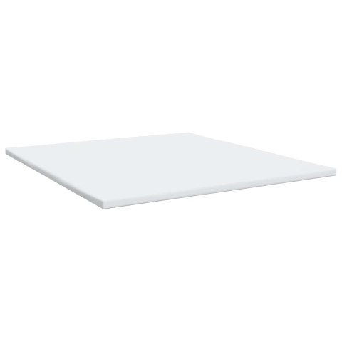 Łóżko Box Spring z materacem i LED jasnoszary 200 x 200 cm