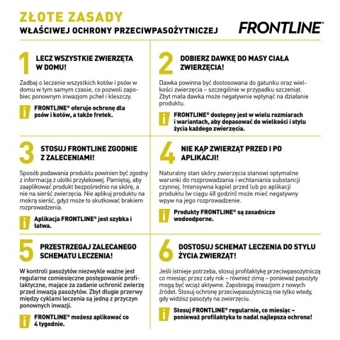 FRONTLINE Tri-act L 20-40 kg - Krople przeciw pasożytom dla psa - 3 x 4 ml