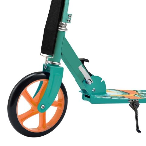 Hulajnoga dziecięca składana 20 cm, mięta, ABEC7, do 100 kg