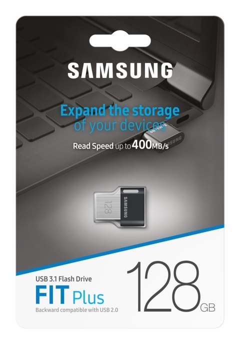 SAMSUNG FLASH FIT Plus 128GB MUF-128AB/APC GRAY