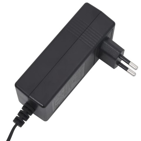 Rozkładany fotel masujący, elektryczny, różowy, aksamit