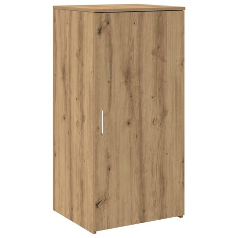 Biurko recepcyjne dąb artisan 200x50x103,5 cm Drewno klejone