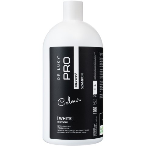 DR LUCY - PRO WHITE 1 L - SZAMPON DLA PSÓW I KOTÓW O BIAŁEJ I JASNEJ SIERŚCI