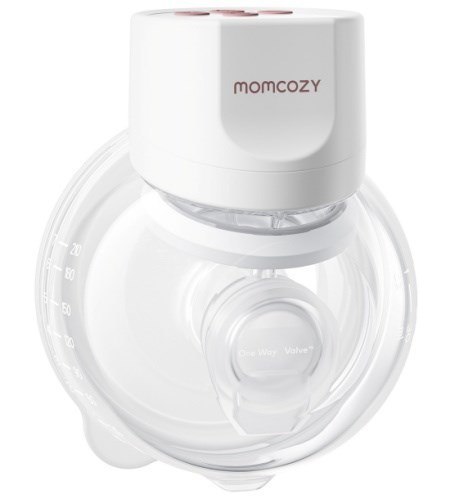 MOMCOZY S12 PRO+ noszony laktator biały - pojedynczy zestaw