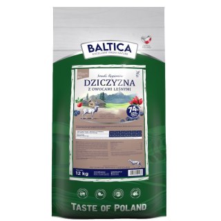 BALTICA SR Adult Dziczyzna owoce leśne M/L 12kg