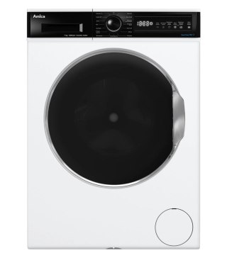 Pralka Slim AMICA WA3S712ALiSHB 7 kg 1200 obr/min | Steam PowerPro | LogicDrive | 15 programów