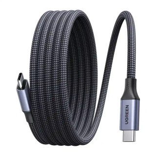 Kabel UGREEN L537 USB-C PD 240W 1m (szary)
