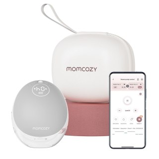 MOMCOZY M9 bezprzewodowy laktator szary - pojedynczy zestaw, BP223