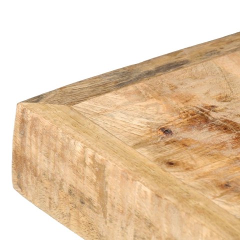 Stół jadalniany, 180 x 90 x 76 cm, lite surowe drewno mango