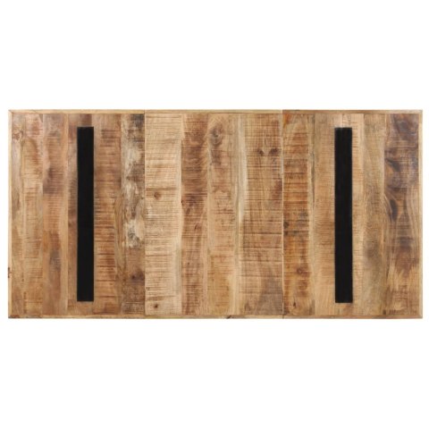 Stół jadalniany, 180 x 90 x 76 cm, surowe drewno mango