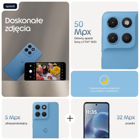 Motorola Moto G17 8/128GB PANTONE Alaskan Blue