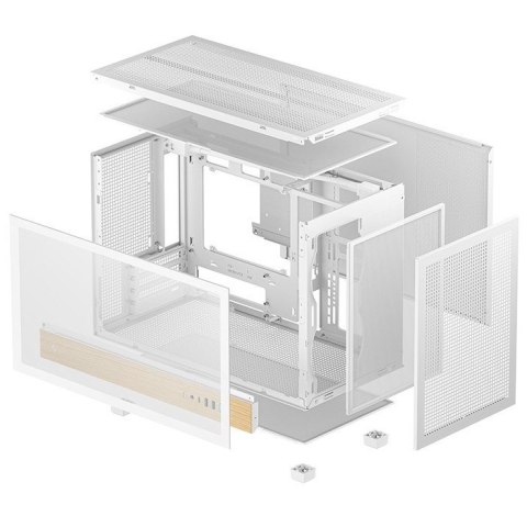 Obudowa DeepCool CH260 WOOD biała
