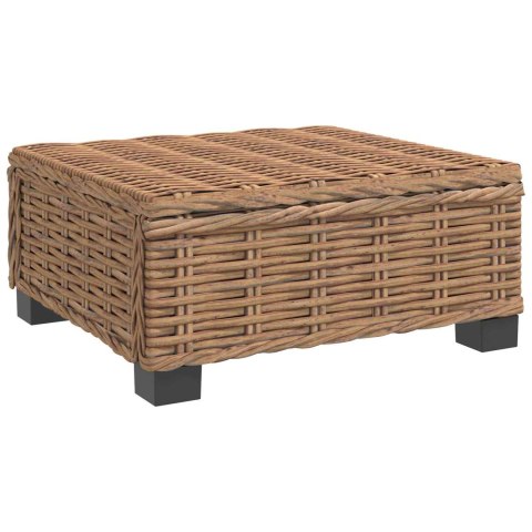 2 szt. Zestaw Rattanowy z Poduszkami GENDT Naturalny rattan