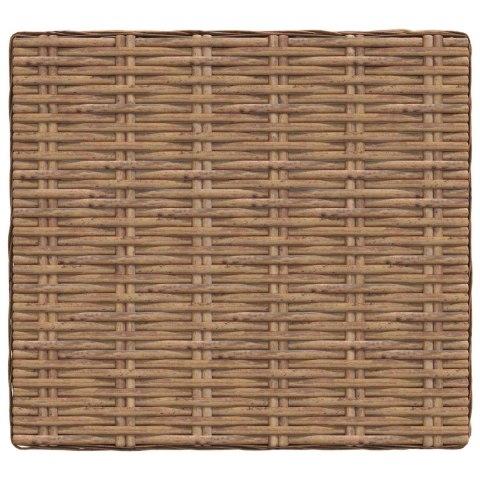 2 szt. Zestaw Rattanowy z Poduszkami GENDT Naturalny rattan
