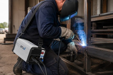 SPAWARKA MOBILNA INWERTEROWA ŁUKOWA ELEKTRODY 10-200A