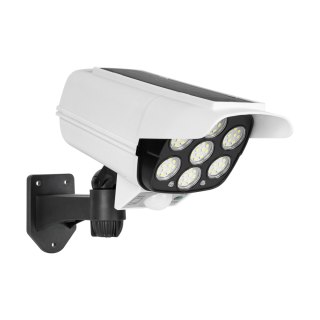Lampa solarna - atrapa kamery monitoringowej