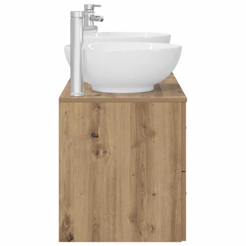 Zestaw mebli łazienkowych 3 szt. Dąb artisan