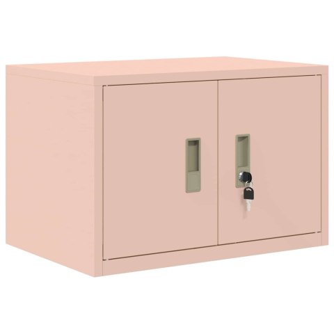 Szafka do przechowywania 2 szt. Różowy 60 x 40 x 220 cm Stal
