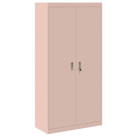 Szafka do przechowywania 2 szt. Różowy 90 x 40 x 220 cm Stal