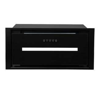 Okap do zabudowy MAAN Helios 60 cm | sterowanie przyciskami | LED | czarny