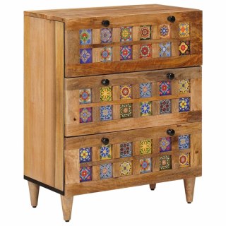 VidaXL Bufet 60 x 33 x 75 cm Drewno z mango Naturalny