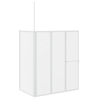 Ekran do kąpieli Mrożone 120 x 70 x 137 cm Aluminium