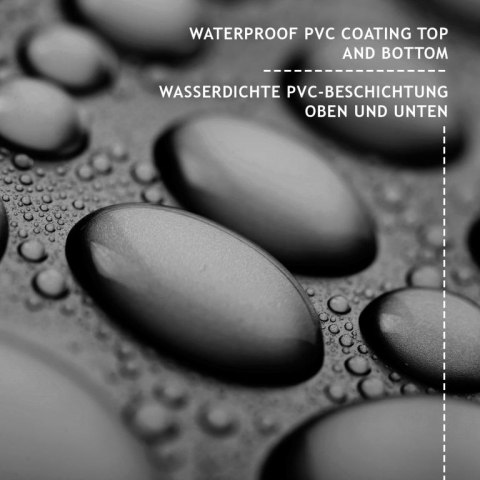 JAGO Plandeka 650 g/m², oczka aluminiowe, antracyt, 4 x 5 m
