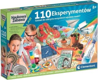 Zestaw Clementoni - 110 eksperymentów