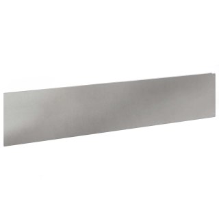 Krawężnik do trawnika 20 szt. 100 x 22 cm Stal srebrny