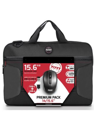 NB CASE PREMIUM PACK + MOUSE/14/15.6" 501873 PORT DESIGNS