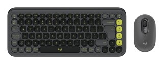 KEYBOARD +MOUSE COMBO POP ICON/GR/GREEN 920-013140 LOGITECH