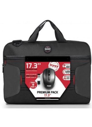 NB CASE PREMIUM PACK + MOUSE/17.3" 501874 PORT DESIGNS