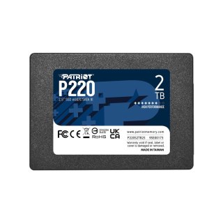 SSD SATA2.5" 2TB/P220 P220S2TB25 PATRIOT
