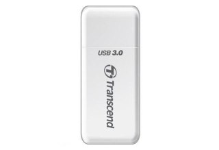 BŁYSK CZYTNIKA PAMIĘCI USB3.1 WHITE TS-RDF5W TRANSCEND