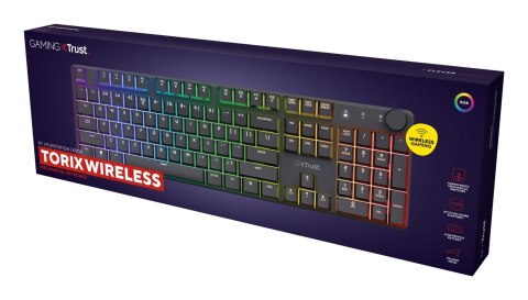 Klawiatura gamingowa Trust GXT 868 TORIX WIRELESS US