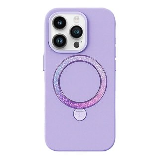 Etui JOYROOM PN-15L2 Dancing Circle iPhone 15 Pro (fioletowe)